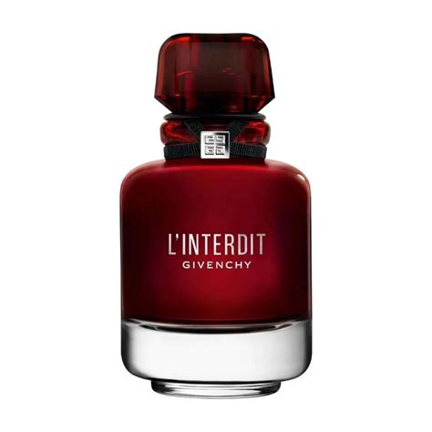 givenchy l interdit man|Givenchy l'interdit rouge ultime.